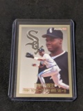 1994 Fleer Baseball Team Leaders Frank Thomas #4 Chicago White Sox MLB HOF