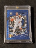 Luka Doncic 2021 Donruss Optic Customer made patch Blue Velocity