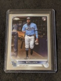 2022 Topps Chrome Update Base #USC91 Vidal Brujan - Tampa Bay Rays RC