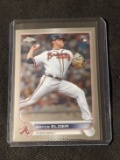 2022 Topps Chrome Update Baseball #USC37 Bryce Elder Rookie RC Atlanta Braves