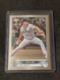 2022 Topps Chrome Update Base #USC187 Matt Brash - Seattle Mariners RC