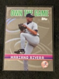 2001 Topps Baseball Mariano Rivera Own The Game #OG26 New York Yankees HOFER