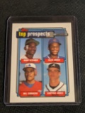 1992 Topps #551 Manny Alexander/Alex Arias/Wil Cordero/Chipper Jones