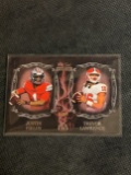 2021 Wild Card Matte Justin Fields/Trevor Lawrence Dueling Guns #MDG-1