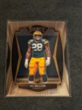AJ Dillon 2020 Panini Select Premier Level Rookie Packers RC #165