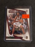 Evan Mobley 2021-22 Panini Chronicles Threads Rookie RC Green foil SP insert #94 Cavaliers