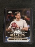 2020 JOE BURROW Sage HIT #47 Rookie Card Bengals Quarterback