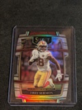 2021 Panini Select Trey Sermon Concourse Silver Prizm Die Cut RC #68 49ers