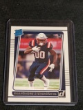 2021 Donruss Rated Rookie Rhamondre Stevenson #286 BASE