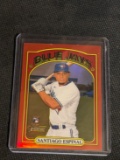 133/372 SP Santiago Espinal 2021 Topps Red Refractor #630