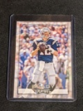 Tom Brady 2016 Panini Playoff NFL Football Card #109 New England Patriots