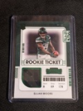 Elijah Moore rookie ticket panini contenders patch 2021 panini no.rsv-emo