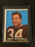 1961 TOPPS FOOTBALL - WALT MICHAELS #75 - CLEVELAND BROWNS