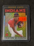 2021 Topps Chrome Silver-Pack Triston McKenzie Mojo Refractor RC #86BC-63