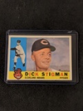 1960 Topps #507 Dick Stigman, Cleveland Indians