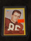 GARY COLLINS 1967 FOOTBALL CARD Vintage PCGC #39 CLEVELAND BROWNS