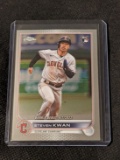 2022 Topps Chrome Update Steven Kwan #USC178 Rookie Debut RC Cleveland Guardians