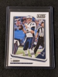 Tom Brady 2018 Score #206 New York Yankees Future HOF'ER/ GOAT