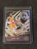 leBron James 2020-21 Panini Illusions #101 Lakers KING Future HOF