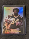 Football Card 1999 Topps Gold Label #70 Ricky Williams Refractor Rookie Saints