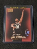 1997-98 Skybox Premium Tim Duncan Rookie RC #112 HOF Spurs HOF legend