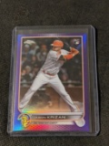 Jason Krizan 2022 Topps Chrome Update Purple Refractor Rookie RC Giants #USC9