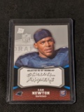 2011 Topps RR Blue Parallel Cam Newton RC #130