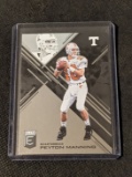 2017 Panini Elite Draft Picks Peyton Manning #81 Tennessee Volunteers