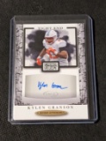 2021 SAGE Hit Premier Draft Autographs Black #A106 Kylen Granson RC Rookie AUTO