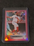Brandon Marsh RC 2022 Topps Chrome Pink Refractor #133 Rookie Angels
