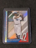Jackie Robinson 2020 Topps Chrome A Numbers Game Refractor #NGC-7 Dodgers