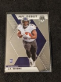 2021 Panini Mosaic JK DOBBINS Chrome NFL Debut Rookie RC #275 Baltimore Ravens