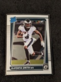 2021 Donruss Optic DeVonta Smith Rated Rookie Base Eagles RC #205