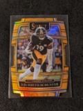 170/249 SP 2021 Select JuJu Smith-Schuster Orange Prizm Die-Cut SP Pittsburgh Steelers