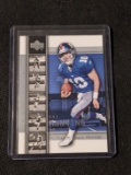 2004 Upper Deck Rookie Premier Card #1 Eli Manning New York Giants RC HOF