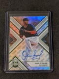 2018 Panini Elite Extra Edition Die Cut  Auto holo  Parallel Insert SP Luis Oviedo #155 Auto