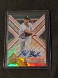 69/75 SP Nick Sandlin 2018 Panini Elite Extra Edition Status Red Die-Cut Rookie