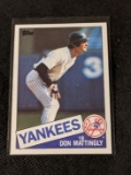 1985 Topps Don Mattingly New York Yankees #665