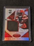 163/249 SP 2015 Panini Certified Duke Johnson New Generation Rookie Jersey