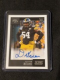 Daviyon Nixon Auto RC 2021 Panini Chronicles Score DRaft picks #SA-DN1 Pittsburgh Steelers