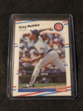 1988 Fleer #423 Greg Maddux  RC/Rookie