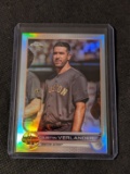 2022 Topps Chrome Update JUSTIN VERLANDER ASG Refractor  Parallel Insert SP # ASGC-45 HOUSTON ASTROS
