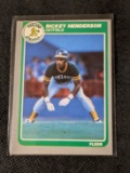 1985 Fleer Set-Break #425 Rickey Henderson