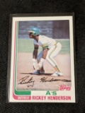 1982 Topps #610 Rickey Henderson Baseball Card