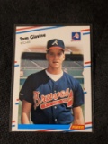 1988 Fleer Tom Glavine #539 ROOKIE