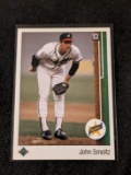 1989 UPPER DECK JOHN SMOLTZ ROOKIE #17 Atlanta Braves RC HOF