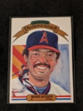 1982 Donruss Diamond Kings Reggie Jackson #3 Baseball Card