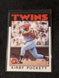 1986 Topps #329 Kirby Puckett Minnesota Twins