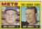 GREG GOOSEN/BART SHIRLEY 1967 TOPPS, METS ROOKIE STARS #287