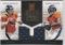 BROCK OSWEILER/RONNIE HILLMAN 2012 WORN MATERIAL RELIC CARD HEAD OF THE CLASS #12